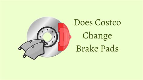 costco replace brakes